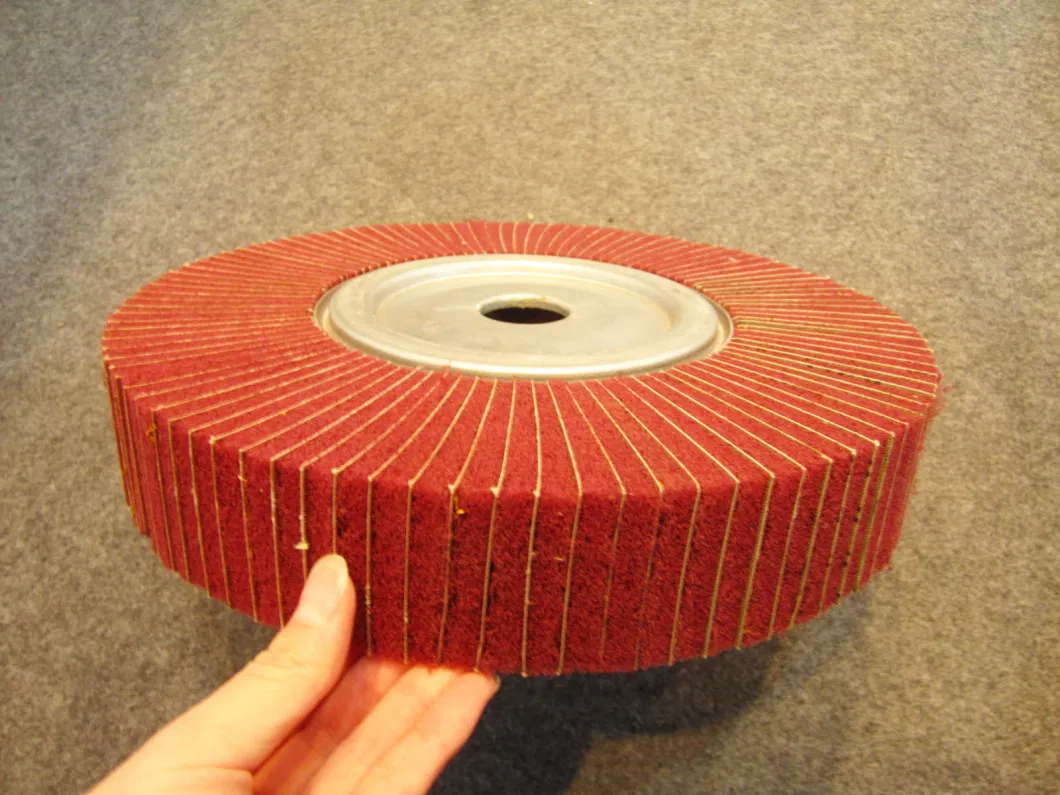 Non Woven Abrasive Flap Wheel for Polishing (Professional Manufacturer)