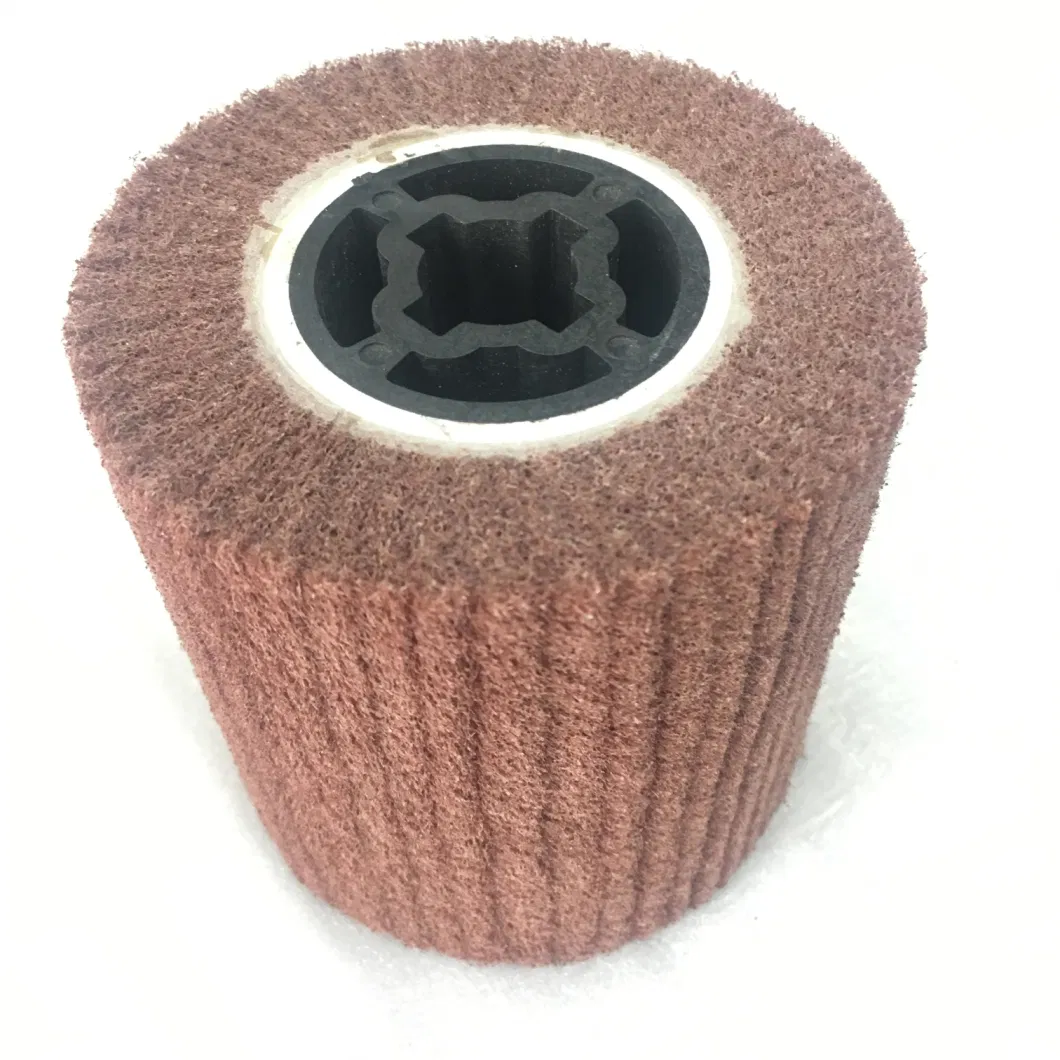 Abrasive Tools Wire Drawing Non Woven Grinding Wheel for Polishing Stainless Steel