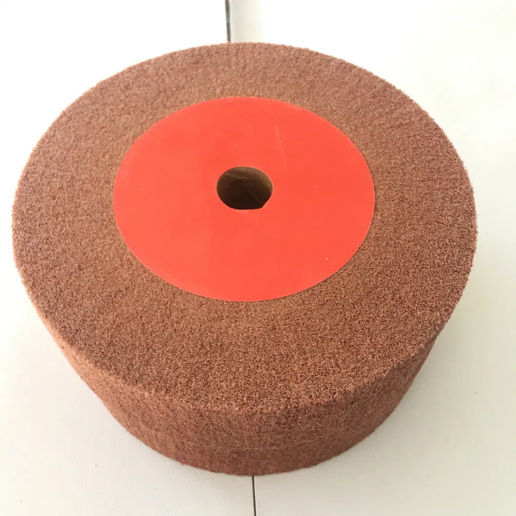 60# Non Woven Polishing Wheel with Wholesale Price for Metal Stainless Steel Polishing