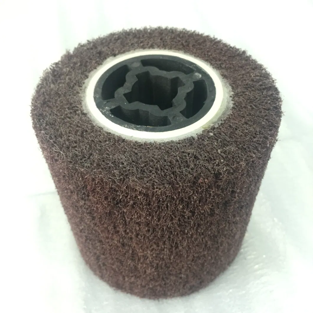 Abrasive Tools Wire Drawing Non Woven Grinding Wheel for Polishing Stainless Steel