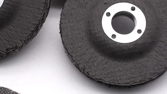 Hot Sale Product Fiberglass Backing Pad with Metal Ring