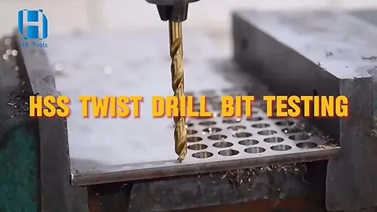DIN338 Standard HSS M35co Twist Drill Bit for Drilling Metal