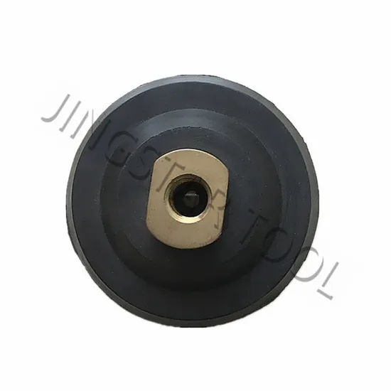 Soft Rubber Backer Pad for Stone Marble Floor Granite Holder Base 100mm Backing Diamond Polishing Pads