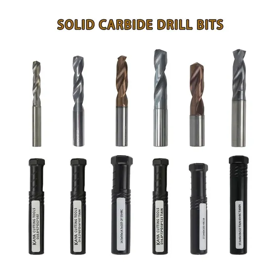 CNC Lathe Turning Tools Solid Tungsten Carbide Drill Bit D16.5*73*D18*123