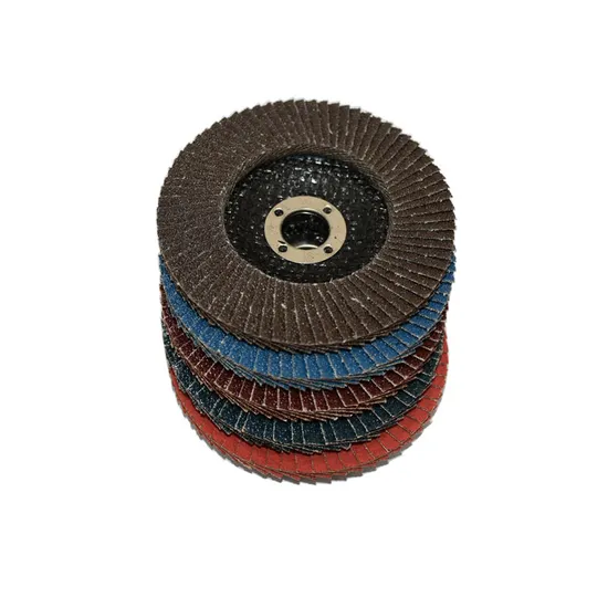 115mm 4 1/2 Inch 60 Grit Zirconia Abrasive Sanding Flap Disc Grinding Discs