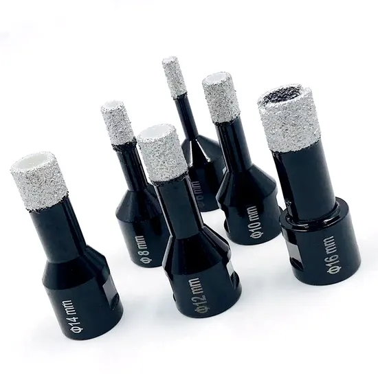Best Quality Quick Release Vacuum Brazed Drill Bits with Efficiently Creates