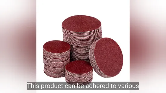 Durable Abrasive Sandpaper Discs for Random Orbital Sanding