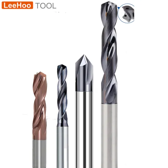 Tungsten Solid Carbide Drill Drilling Bit for Metal with Coating for CNC Tool 