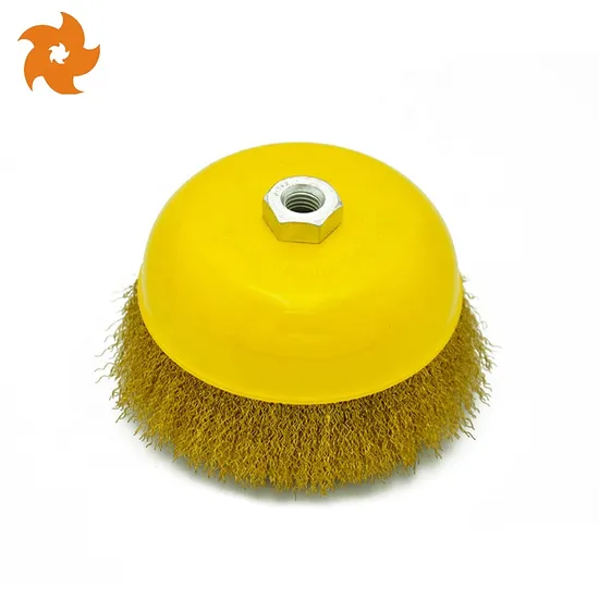 5 Inch Grinding Machine Polishing Durable Crimped Steel Wire Cup Brush 