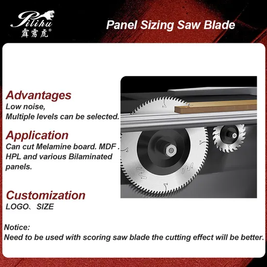 300mm*96t Industrial Level Quality Tct Saw Blade for Wood Cutting Panel Sizing Saw 