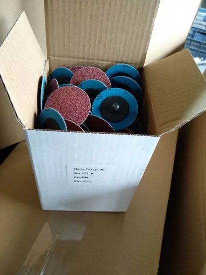 Abrasive Sanding Disc Quick Change Disc for Alloyed Steel 
