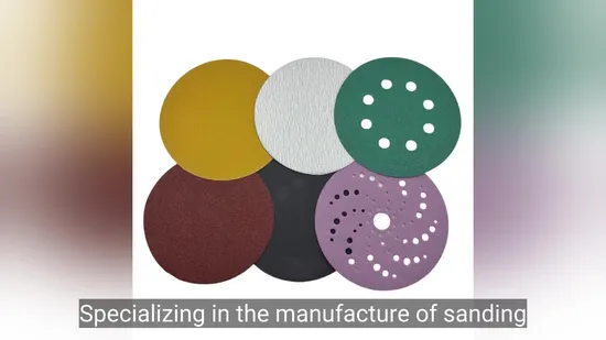 Sanding Disc for Sanding Machine with Ceramic, Aluminum Oxide, Silicon Carbide 4