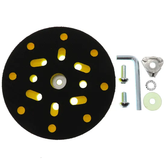 6 Inch 150mm Sanding Pad Sander Backing Pad Hook and Loop with Side Holes Power Tools Accessories 