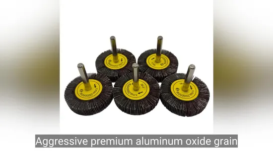 Sanding Flap Wheel with Shank with Aluminum Oxide/Non
