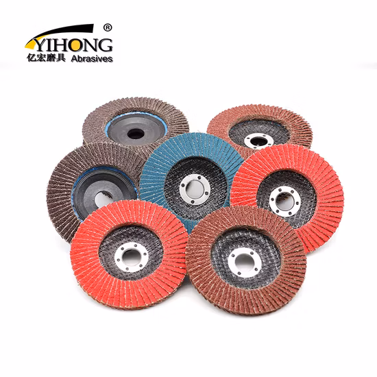 Flap Sanding Wheel Sandpaper Abrasive Premium Zirconia Flap Discs for Grinding